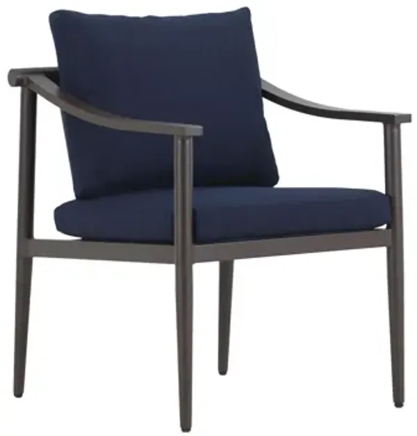 Moana Patio Side Chair (Set of 6) - Blue