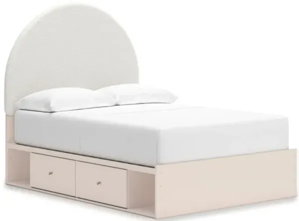 Wistenpine Full Upholstered Panel Bed with Storage
