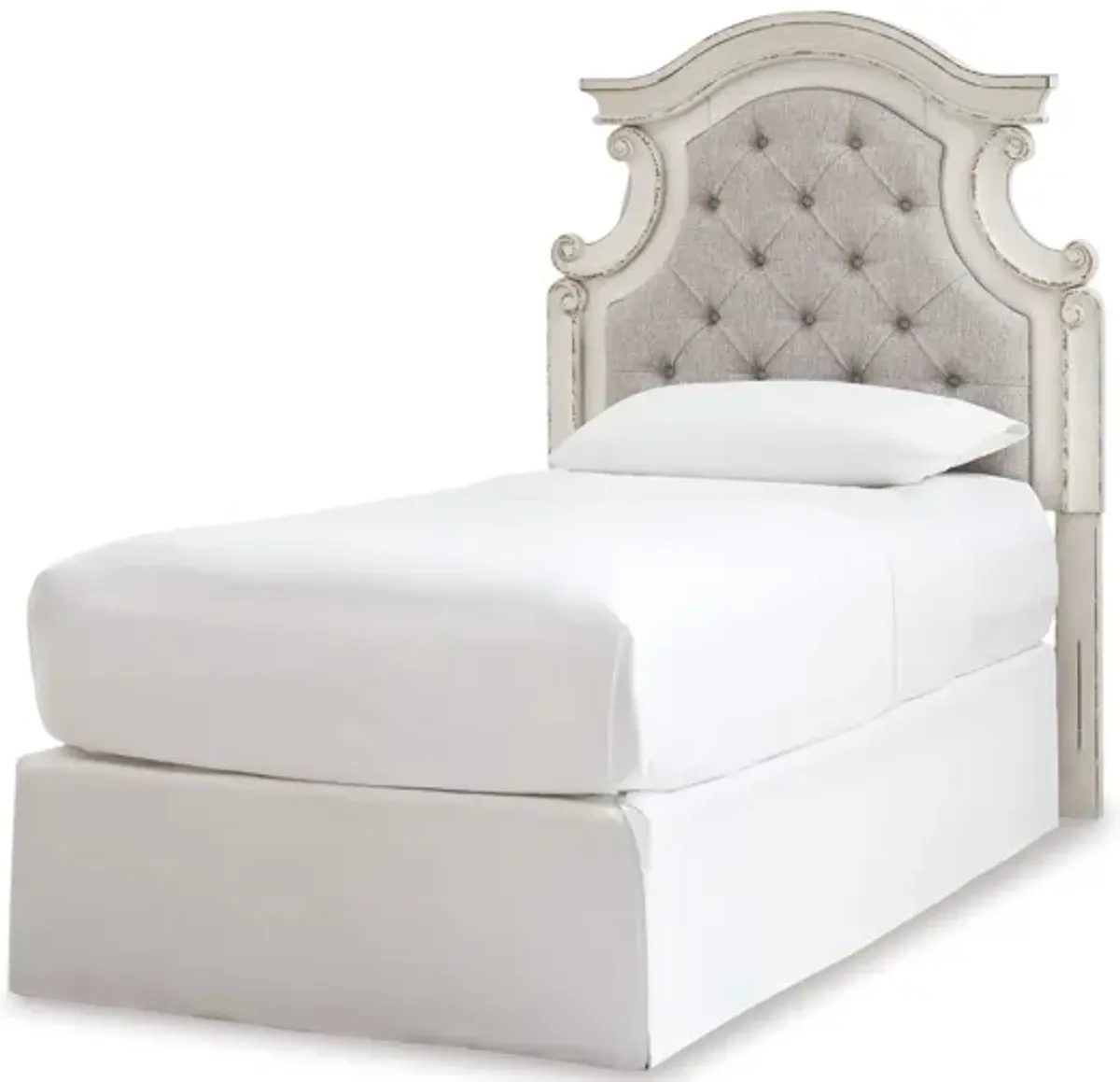 Realyn Twin Upholstered Panel Headboard