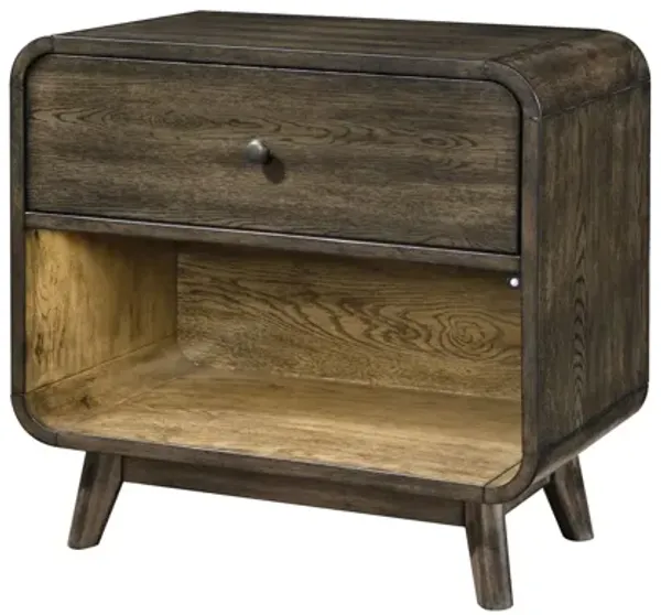 Rex Nightstand - Walnut