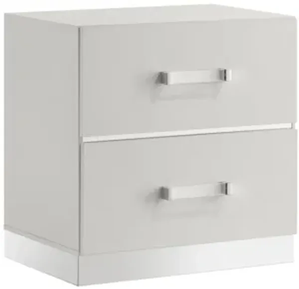 Europa Nightstand - White