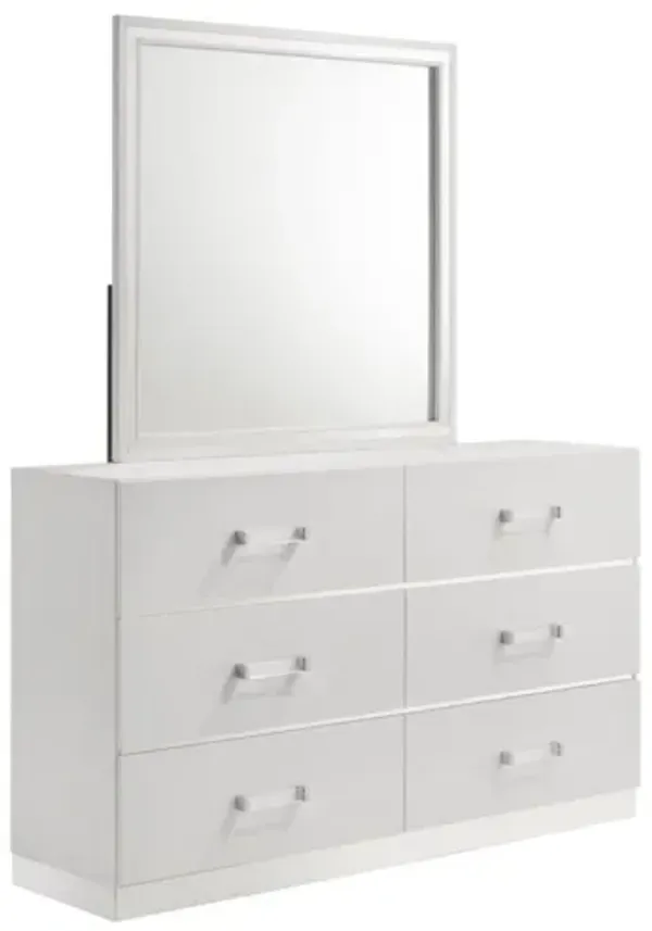 Europa Mirror - White
