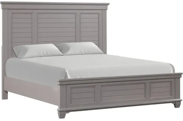 Jamestown California King Storage Bed Rails - Gray