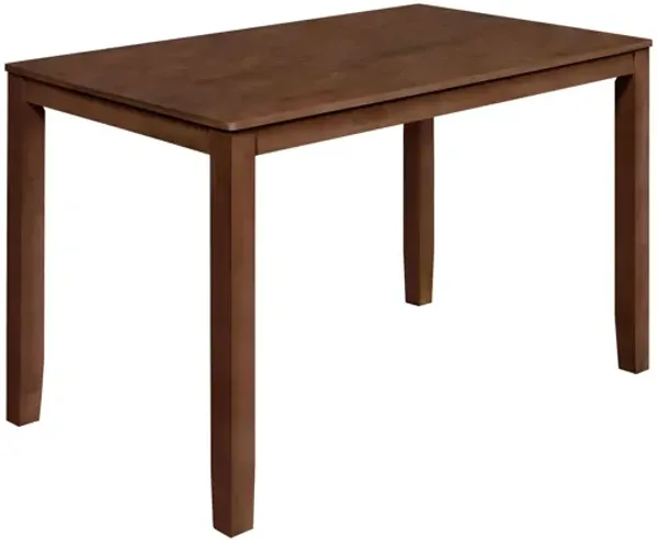 Pascal Counter Dining Table - Walnut