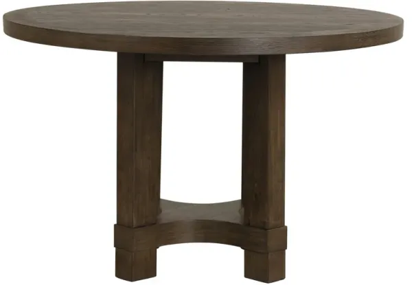 Cityscape 52" Round Dining Table Base - Walnut