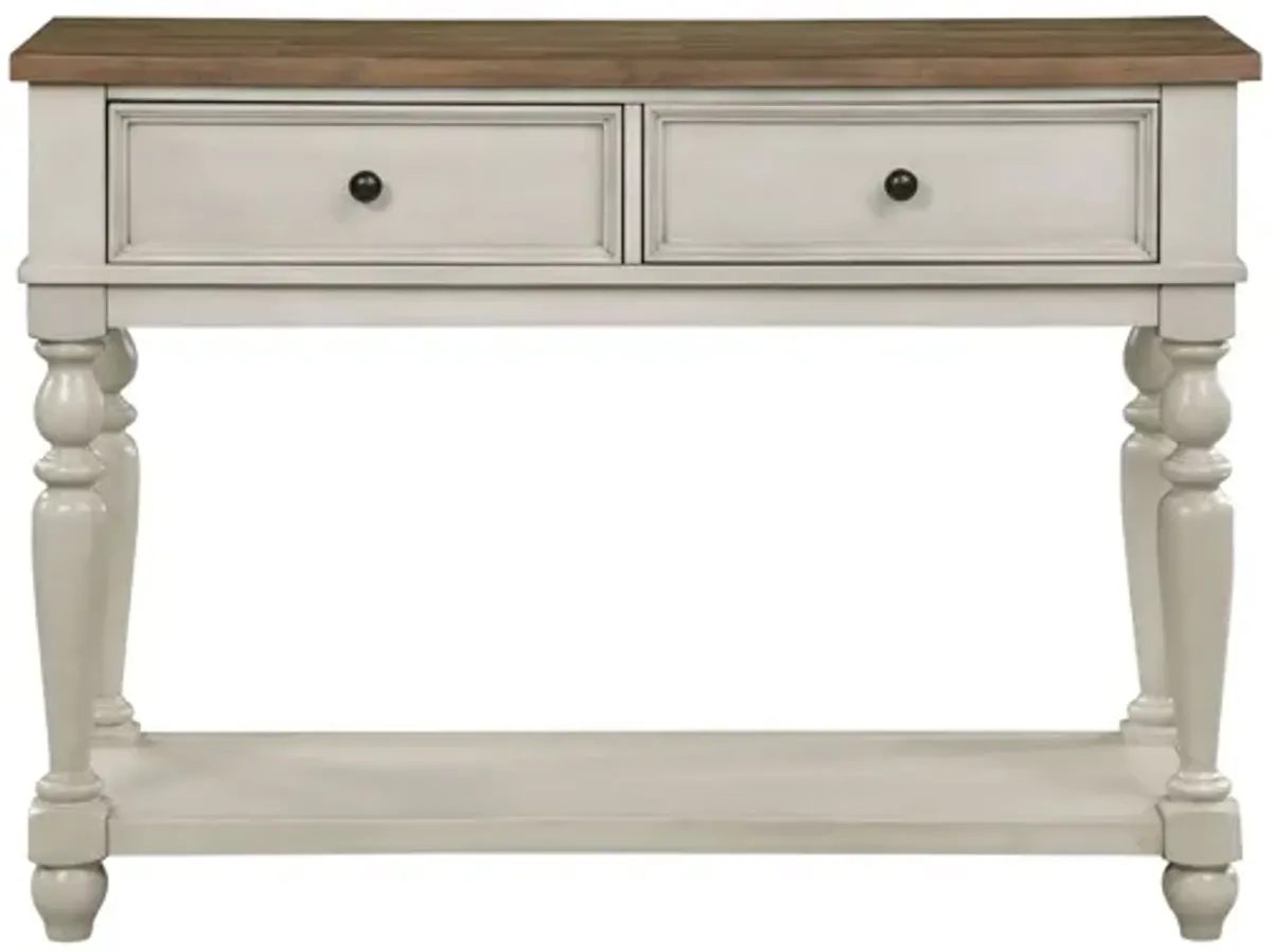 Jennifer Sideboard - White/Brown