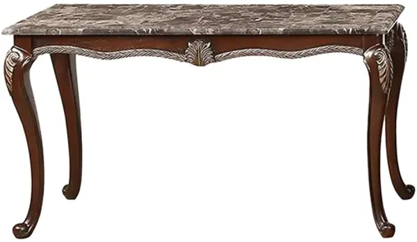 Palazzo Marina Marble Console Table - Cherry