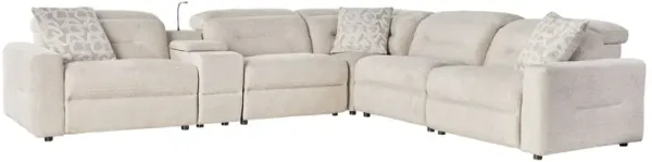 Marin Dual Power Reclining 6-Piece Console Sectional