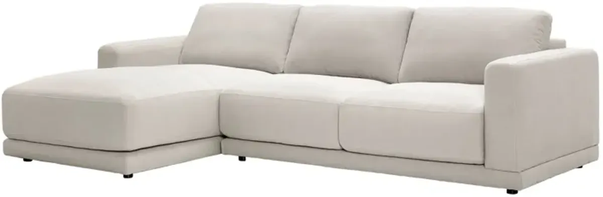 Cove Flax 2-Piece Sectional with Left Arm Facing Chaise by Floyd Home