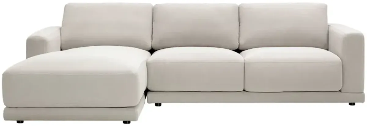 Cove Flax 2-Piece Sectional with Left Arm Facing Chaise by Floyd Home