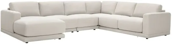 Cove Flax 5-Piece Sectional with Left Arm Facing Chaise by Floyd Home