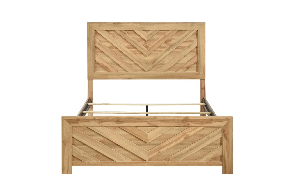 Corbin Full Bed - Natural