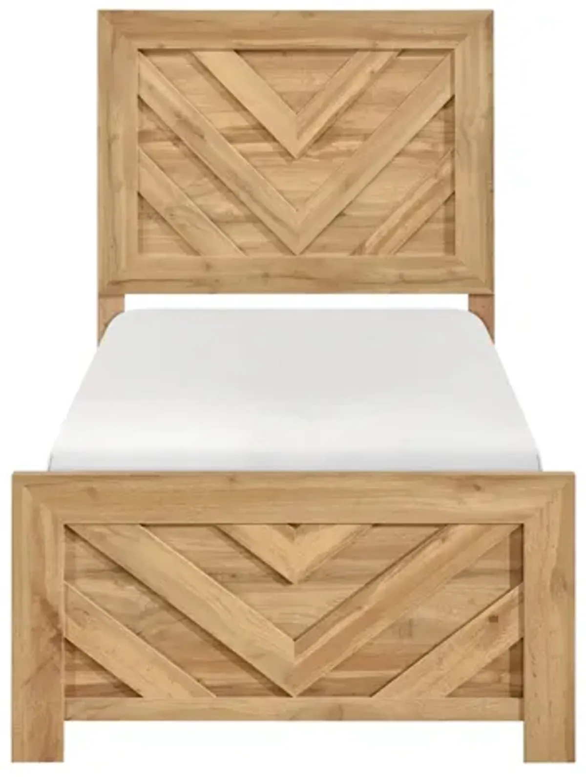 Corbin Twin Bed - Natural