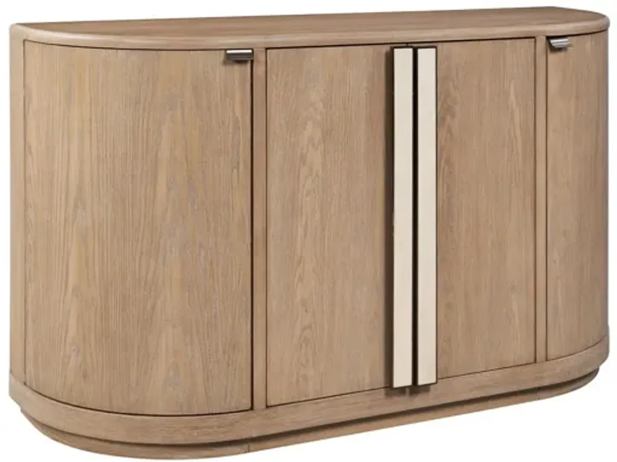 Trilogy Demilune Server - Toffee