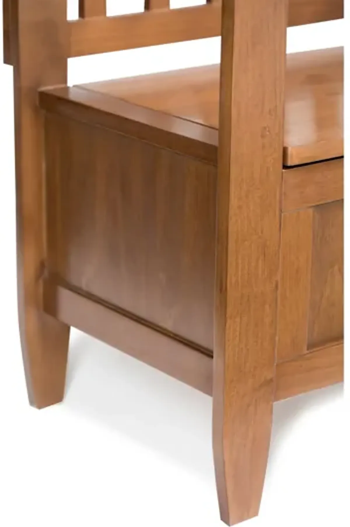 Brooklyn Entryway Storage Bench - Brown