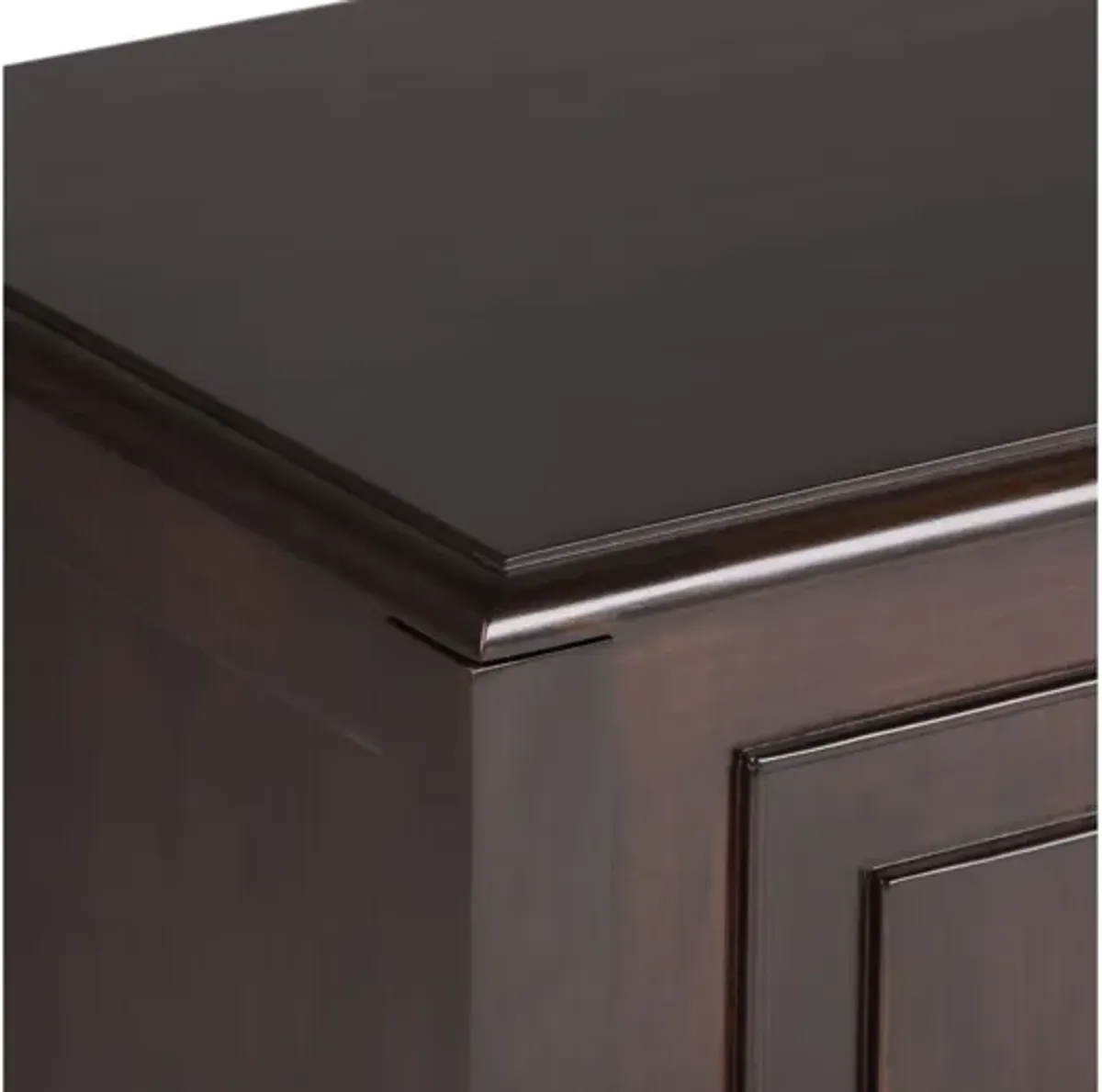 Connaught Storage Bench Trunk - Dark Brown