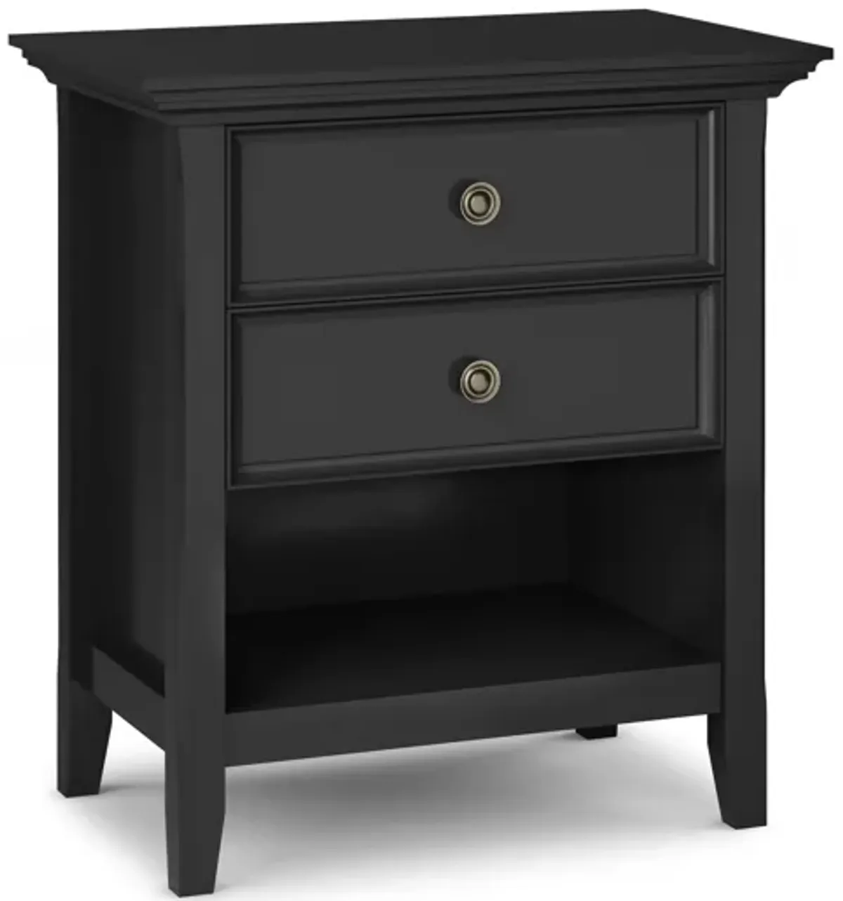 Amherst Bedside Table - Black