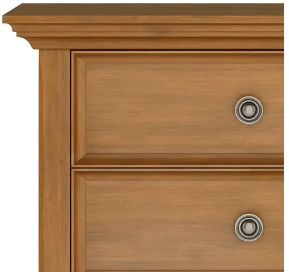 Amherst Bedside Table - Light Golden Brown