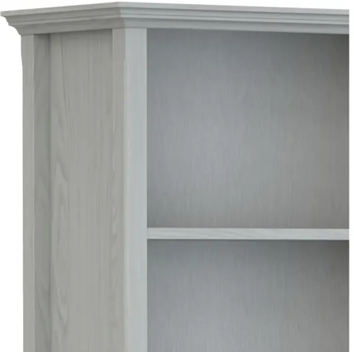 Amherst 30-inch 5 Shelf Bookcase - Fog Grey