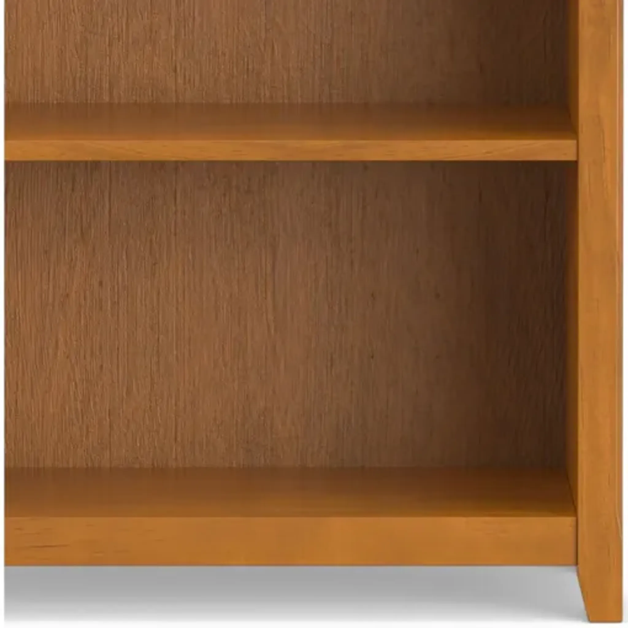 Amherst 30 Inch 5 Shelf Bookcase Golden Brown Gardner White | Furniture.com