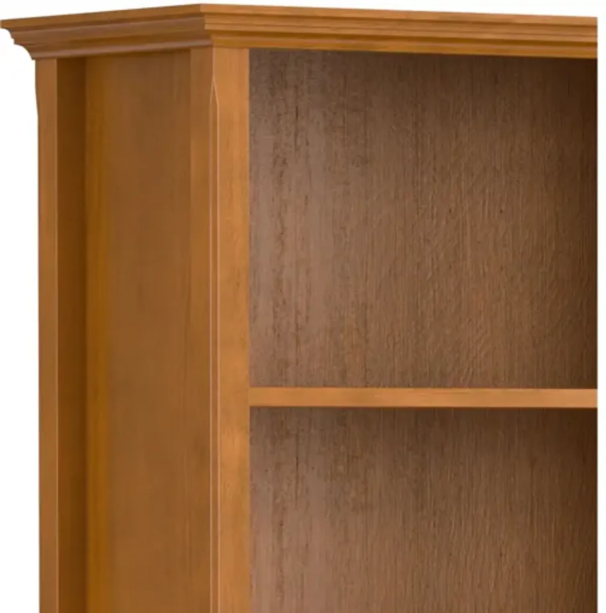 Amherst 30-inch 5 Shelf Bookcase - Golden Brown