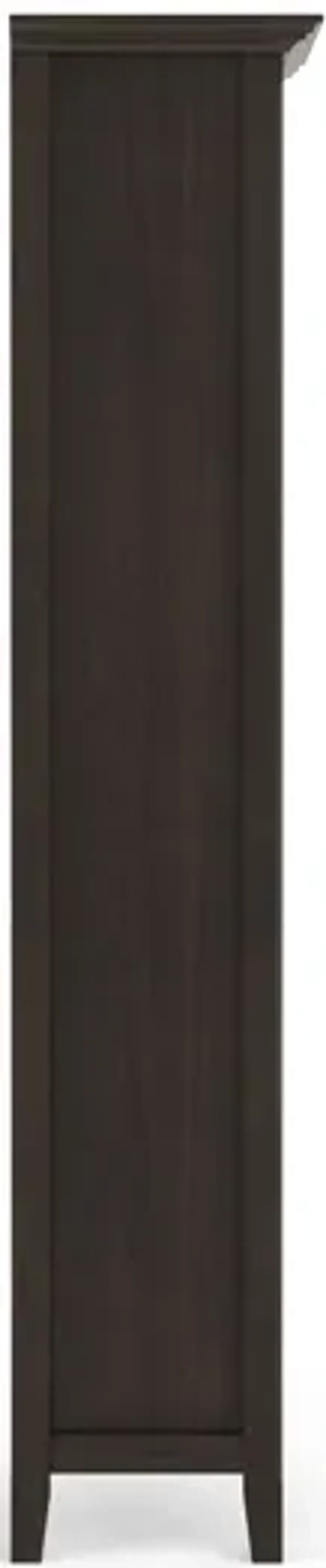 Amherst 36-inch 5 Shelf Bookcase - Hickory Brown