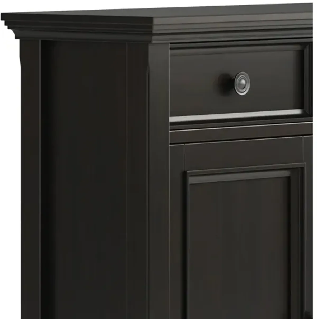 Amherst Entryway Storage Cabinet - Hickory Brown