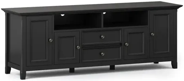 Amherst 72 inch Wide TV Media Stand - Black