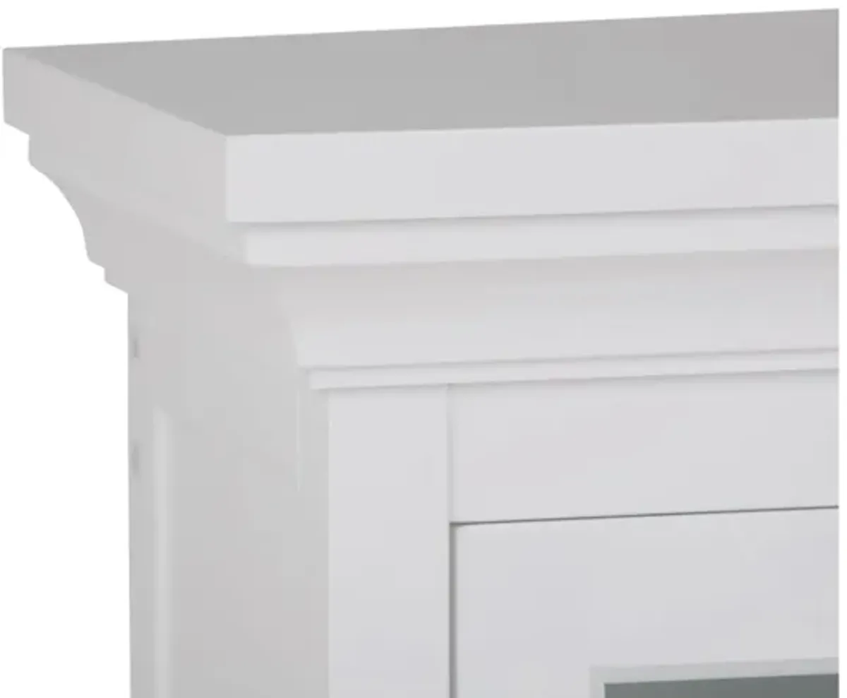 Avington Two Door Wall Cabinet with Cubbies
