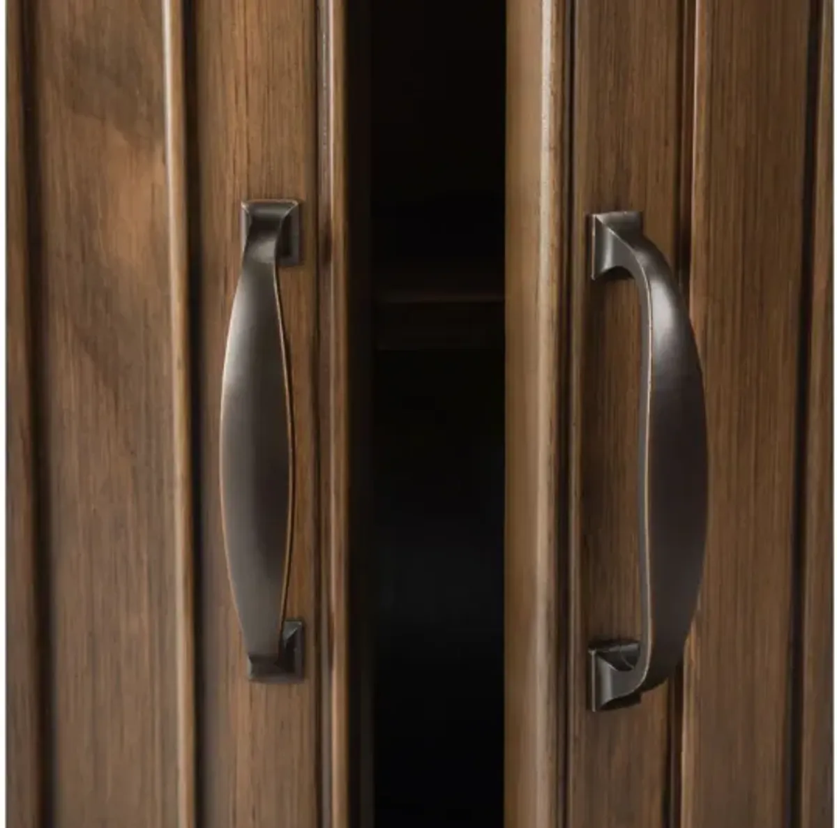 Connaught Entryway Storage Cabinet - Rustic Natural Aged Brown