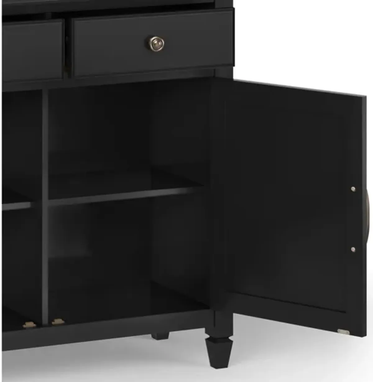 Connaught Entryway Storage Cabinet - Black