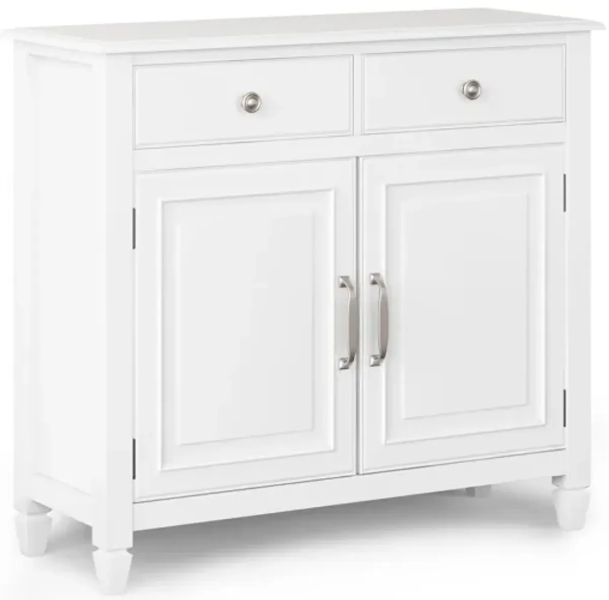 Connaught Entryway Storage Cabinet - White