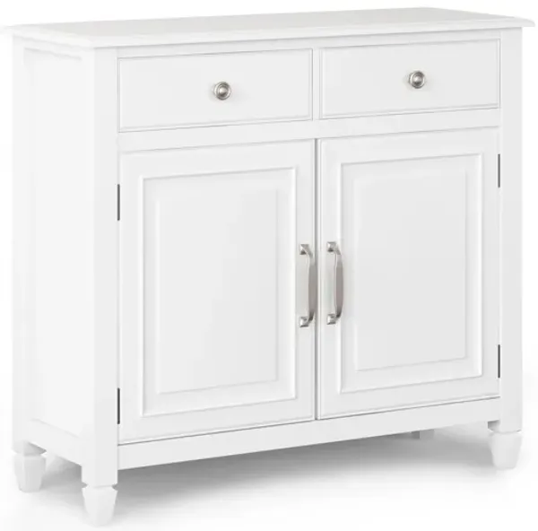 Connaught Entryway Storage Cabinet - White