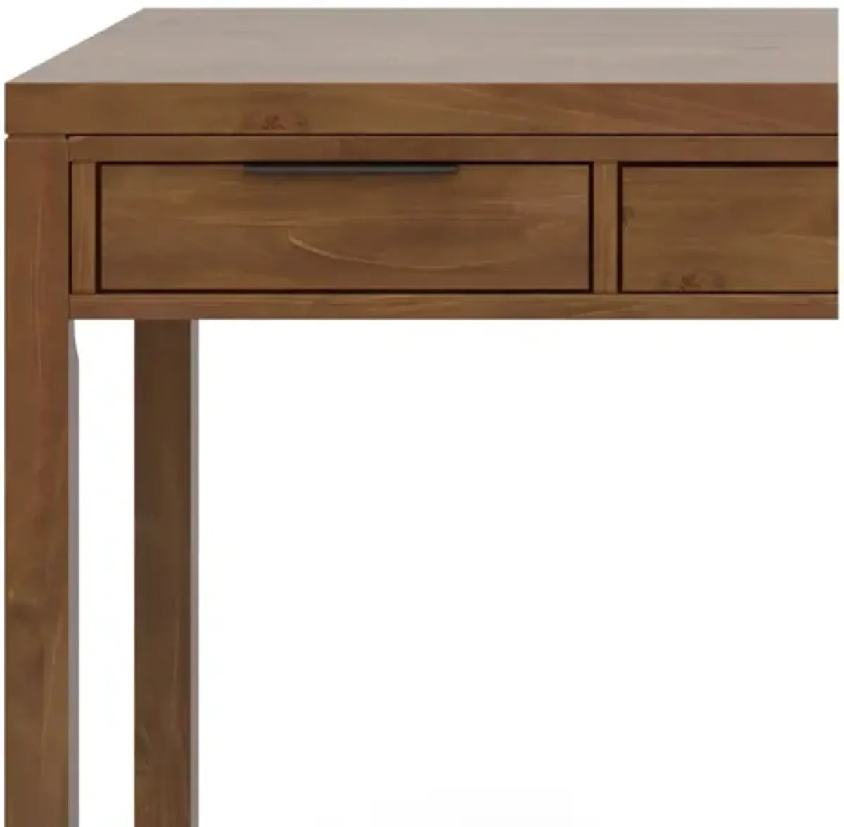 Hollander Desk - Medium Saddle Brown
