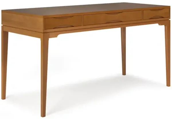 Harper Desk - Teak Brown