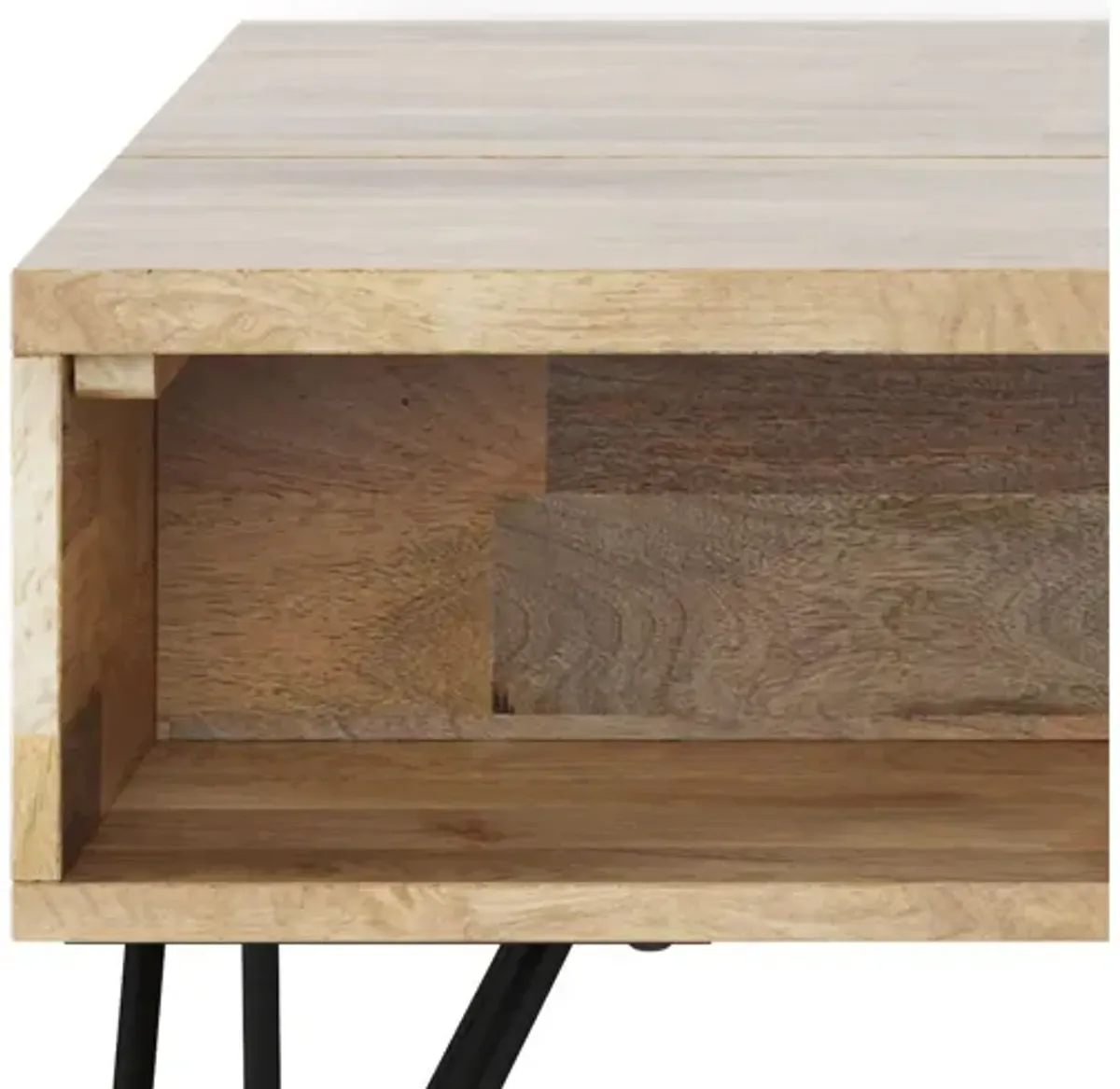 Hunter Small Lift Top Coffee Table - Natural