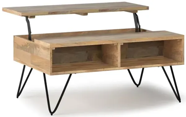 Hunter Small Lift Top Coffee Table - Natural