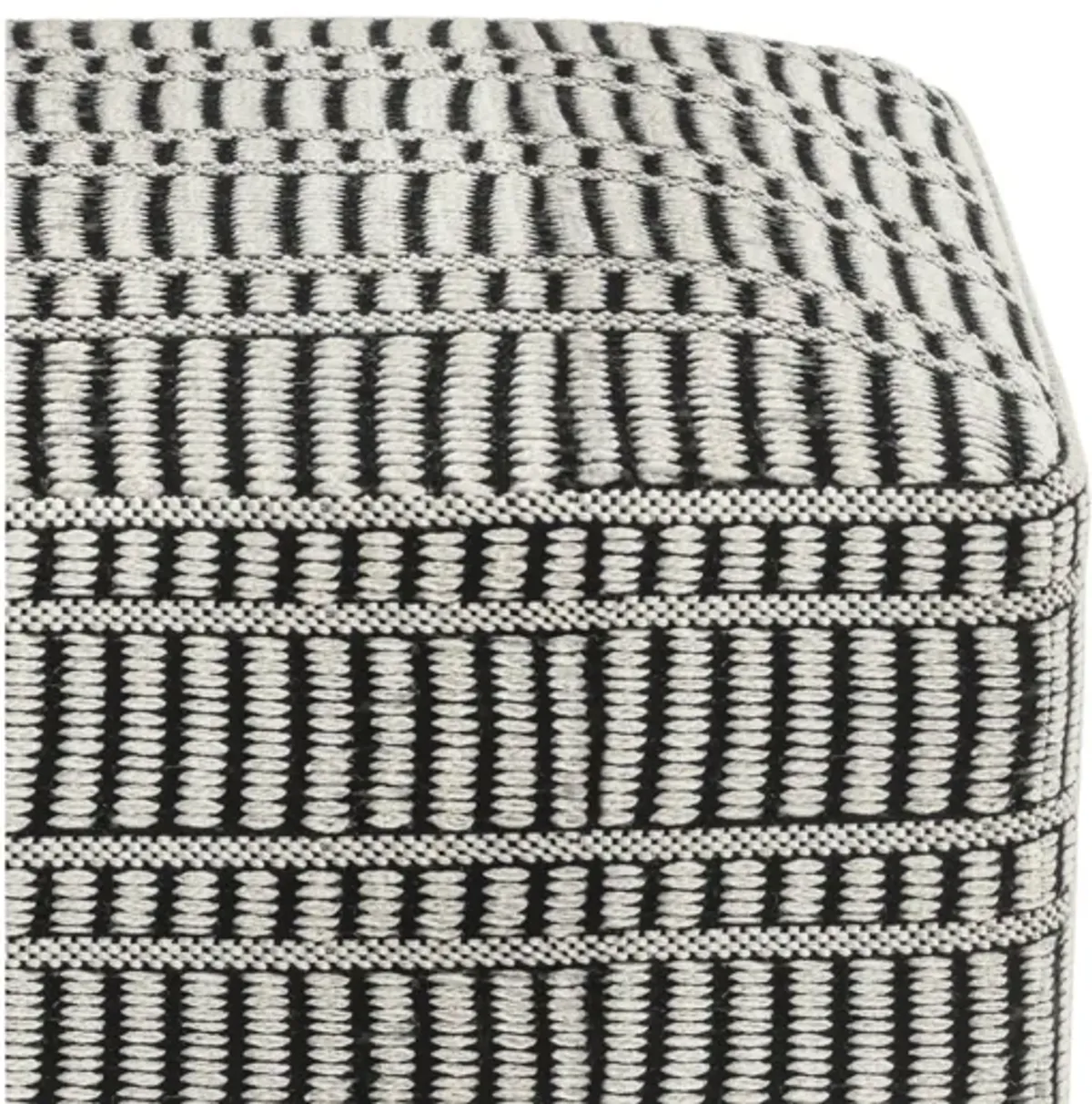 Safford Square Woven Outdoor/Indoor Pouf