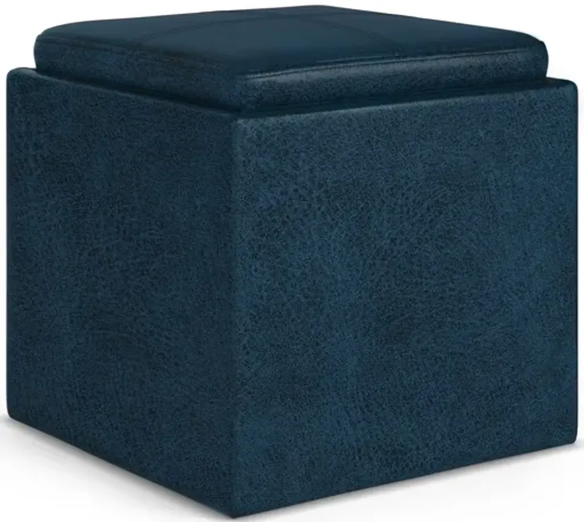 Rockwood Cube Storage Ottoman with Tray