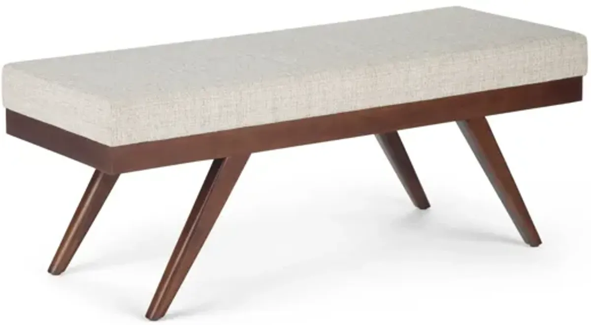 Chanelle Mid Century Ottoman Bench