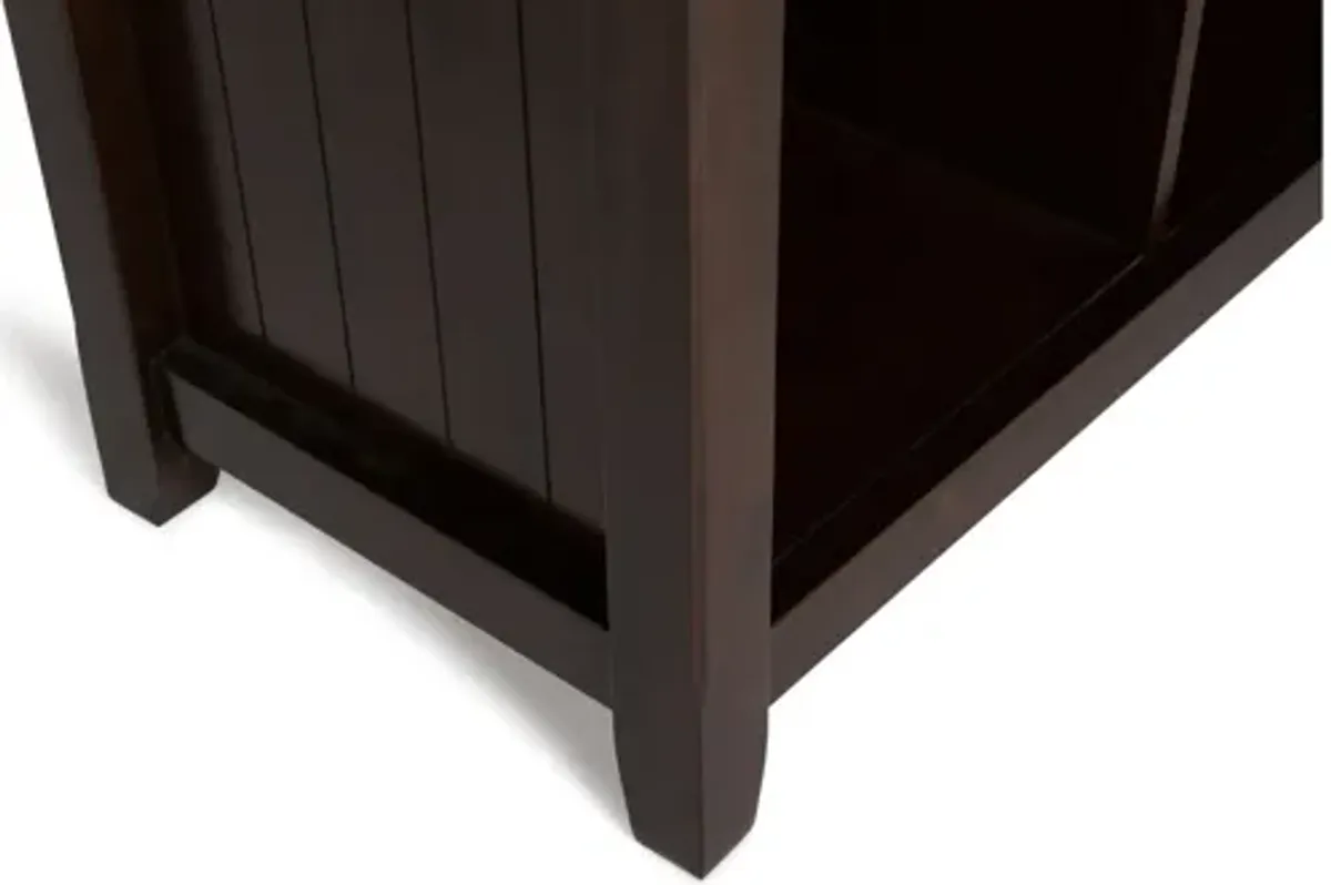 Acadian 9 Cube Bookcase and Storage Unit - Brunette