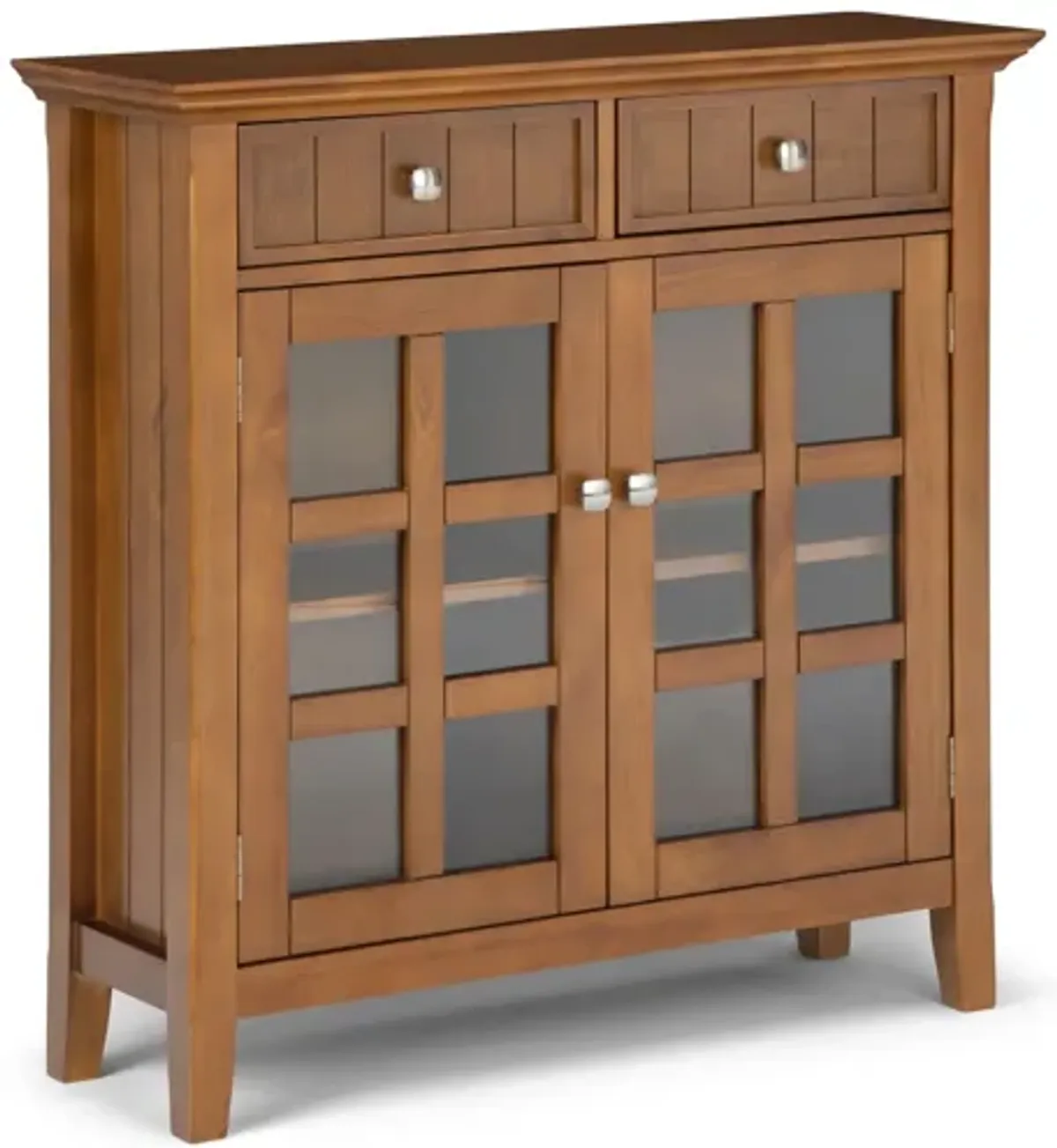 Acadian Entryway Storage Cabinet - Light Golden Brown