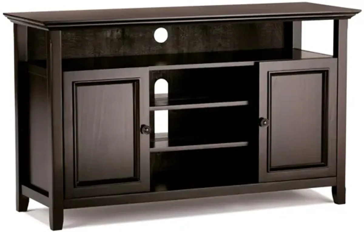 Amherst 54-inch TV Media Stand - Hickory Brown