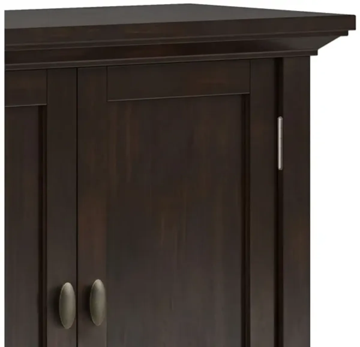 Redmond Low Storage Cabinet - Brunette
