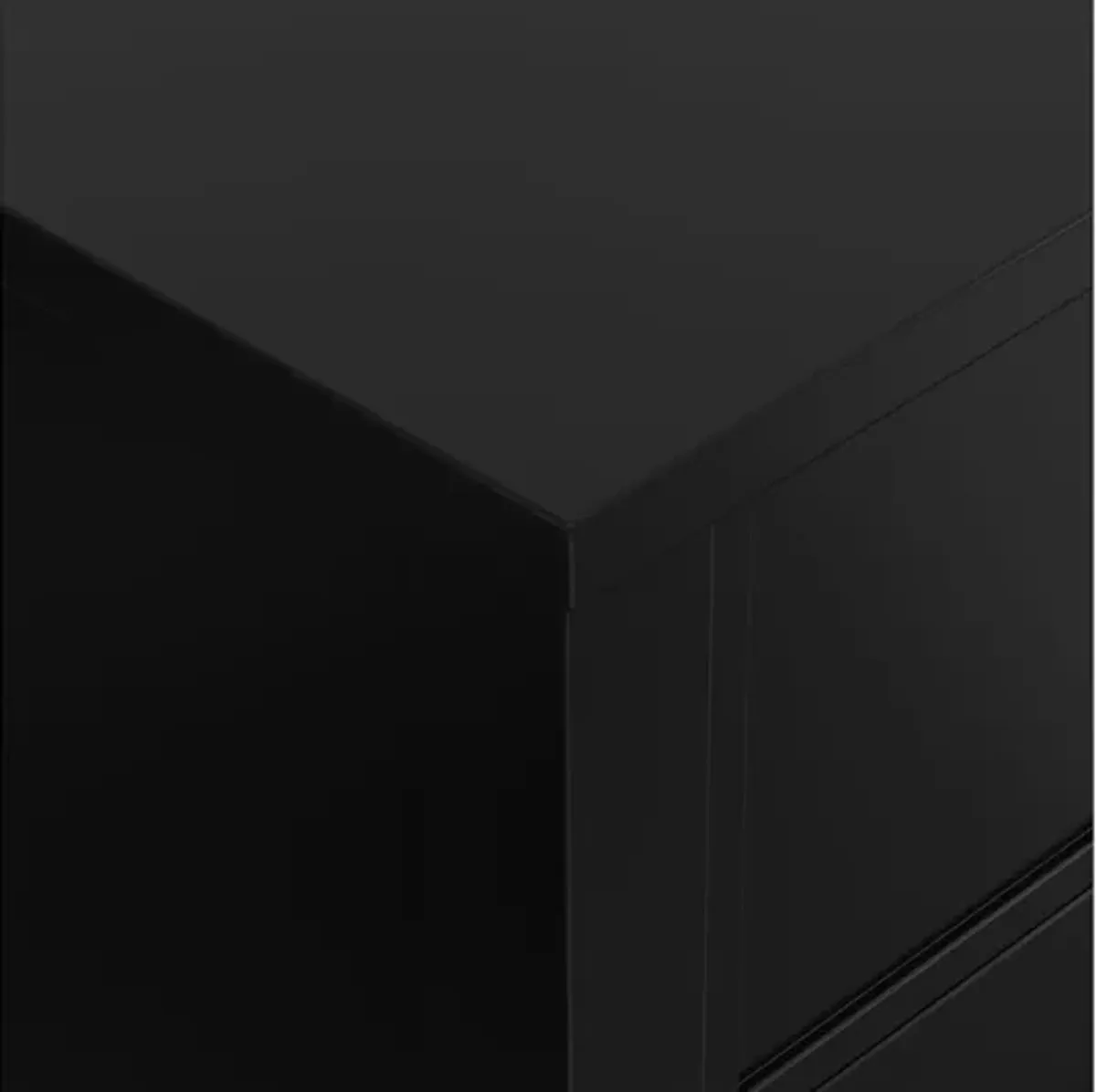 Redmond Medium Storage Cabinet - Black