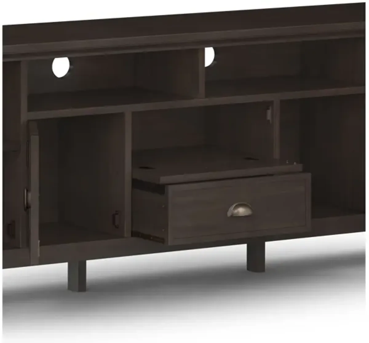 Redmond 72 inch TV Media Stand - Brunette