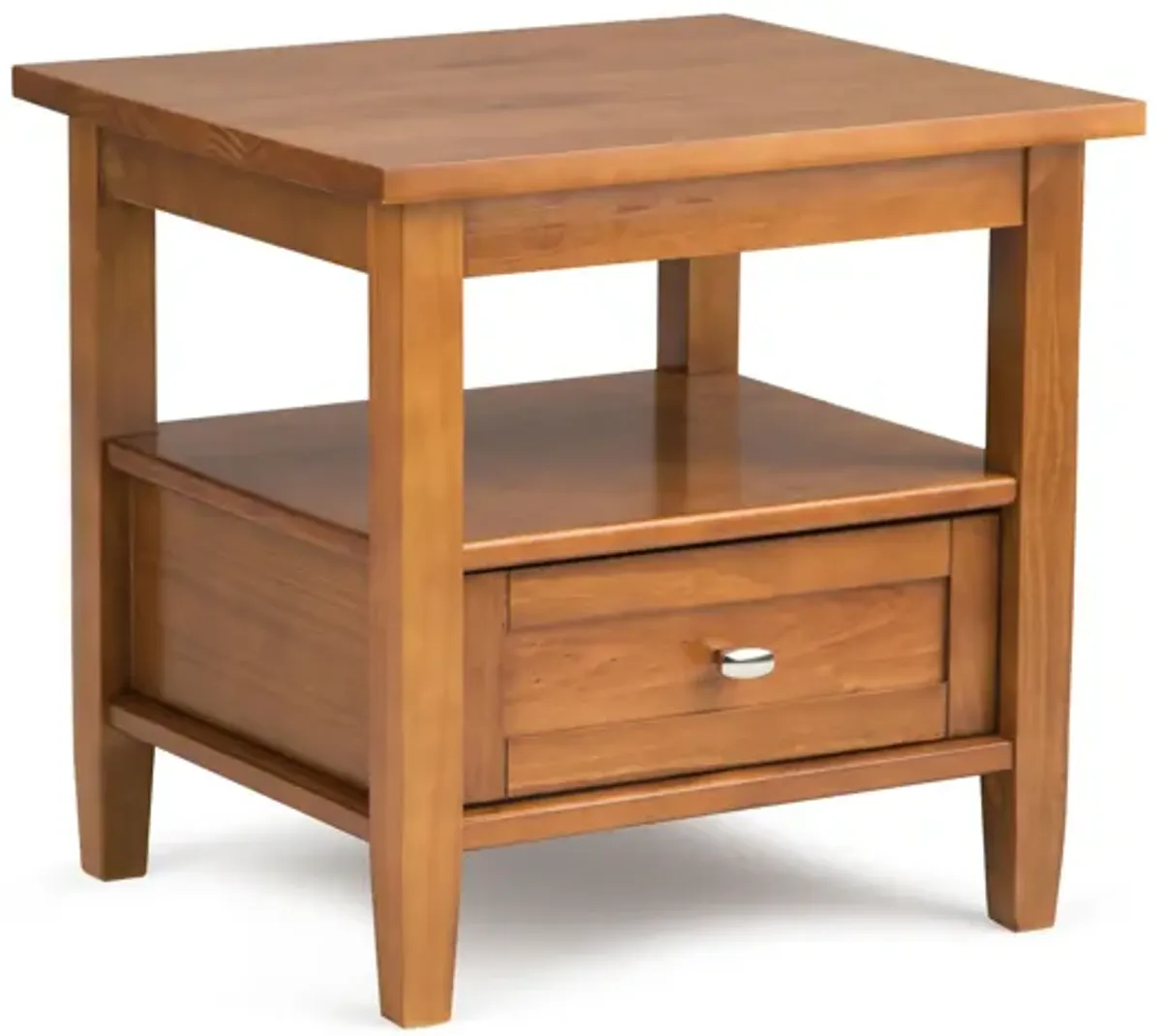 Warm Shaker End Table