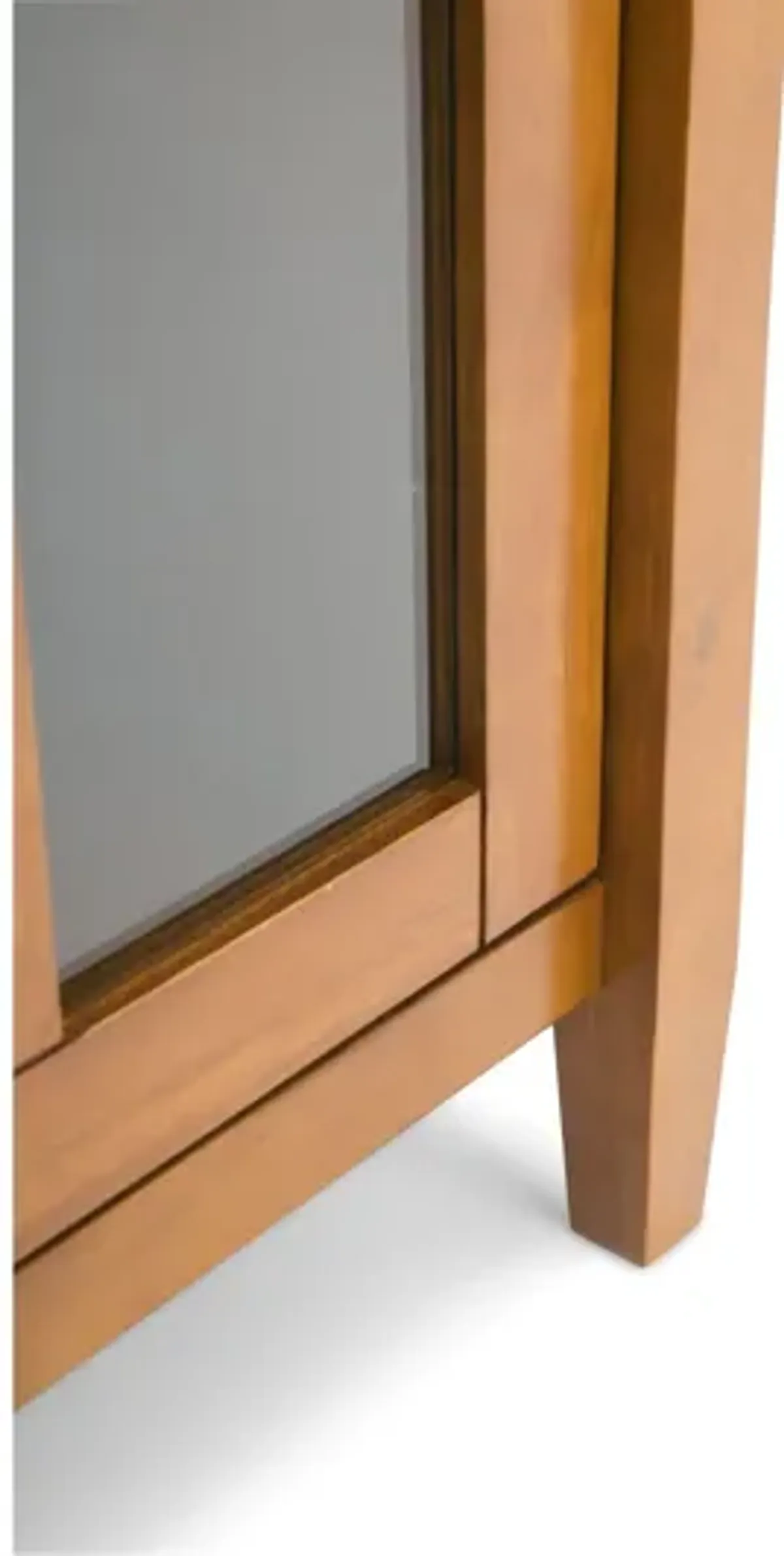 Warm Shaker Low Storage Cabinet