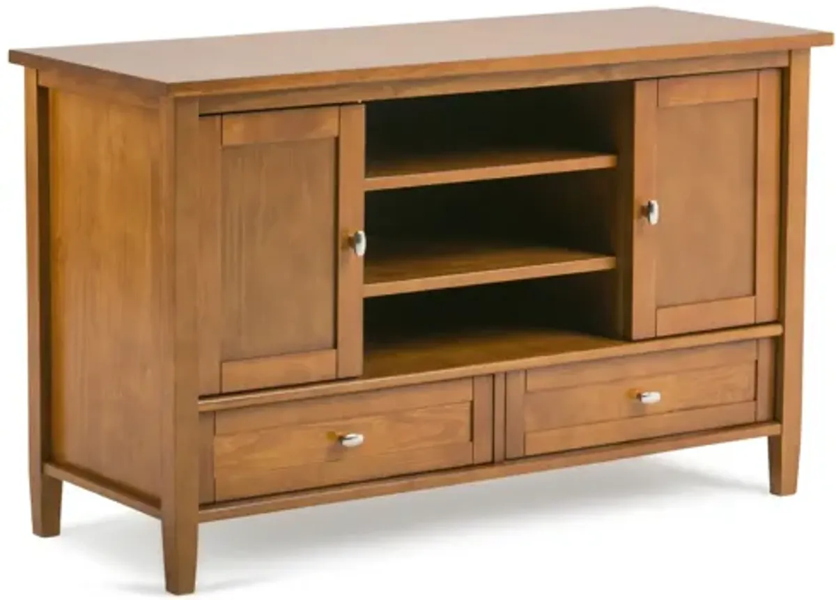 Warm Shaker TV Media Stand