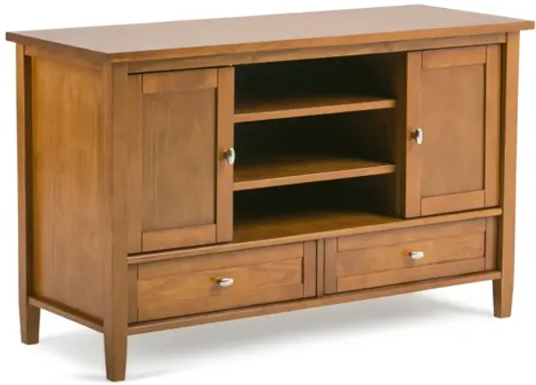 Warm Shaker TV Media Stand